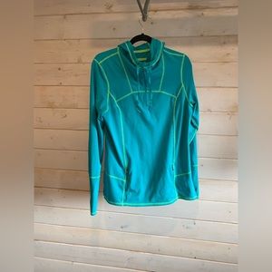 Kirkland | Blue Activewear 1/4 Zip Jacket